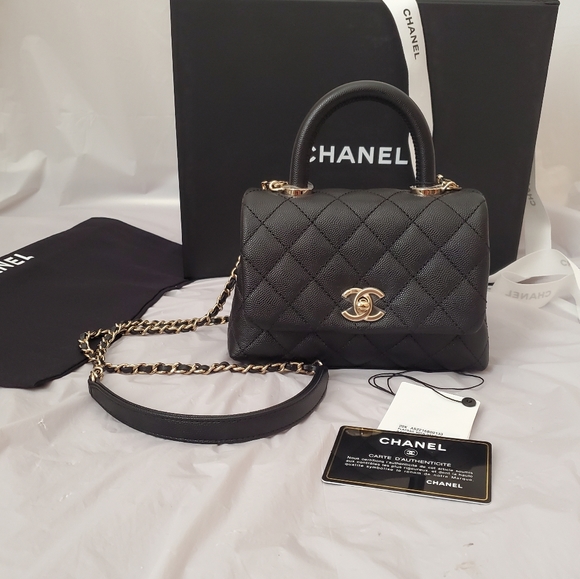 Brand New authentic Chanel Coco Handle extra mini - Picture 14 of 16